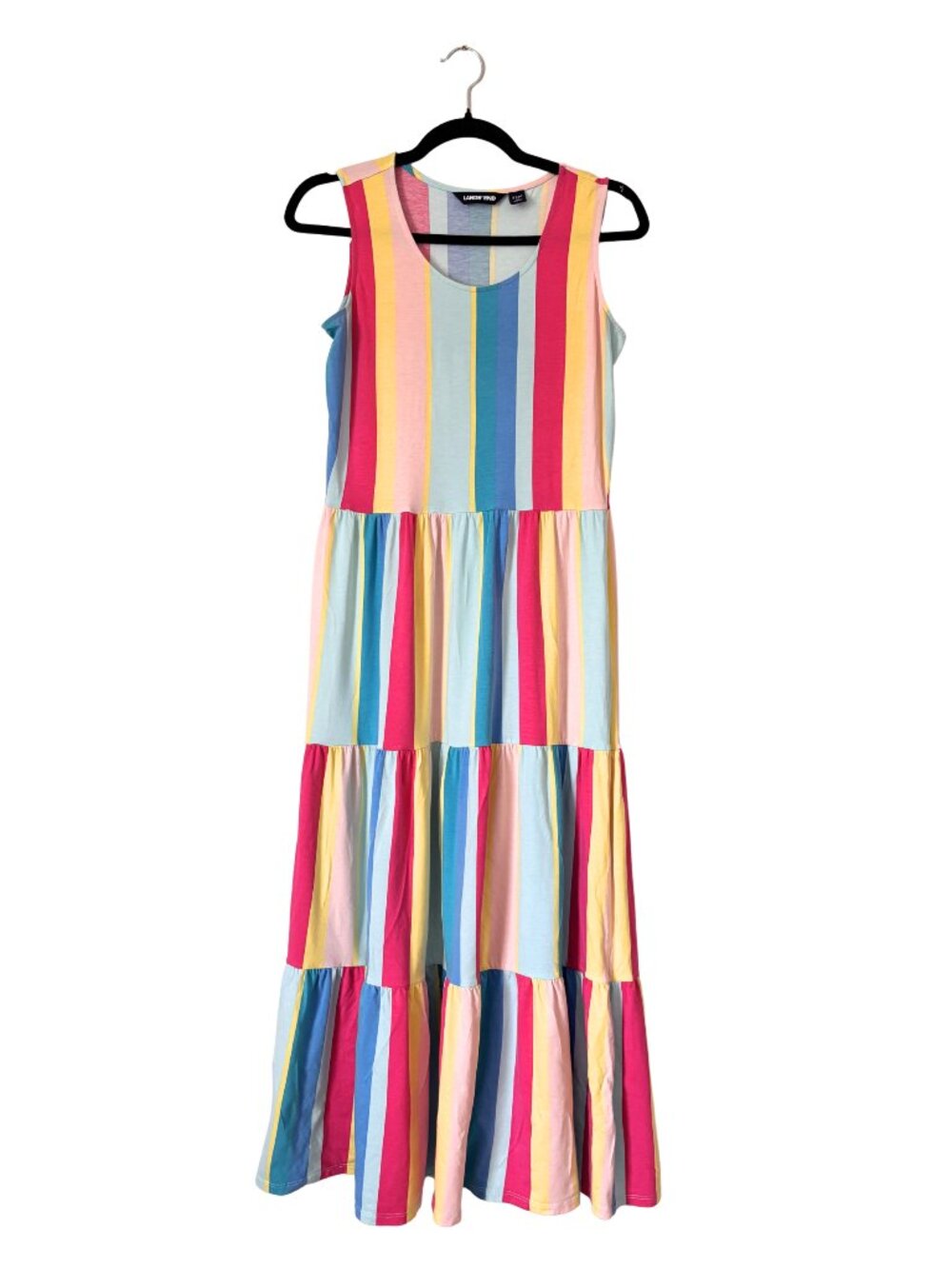 Lands' End Stripped Maxi Dress - Petite